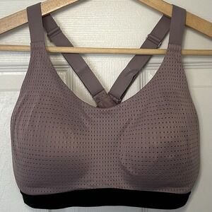 Victoria Sport Lightweight by Victoria's Secret Crossback Mauve‎ and Black Bra